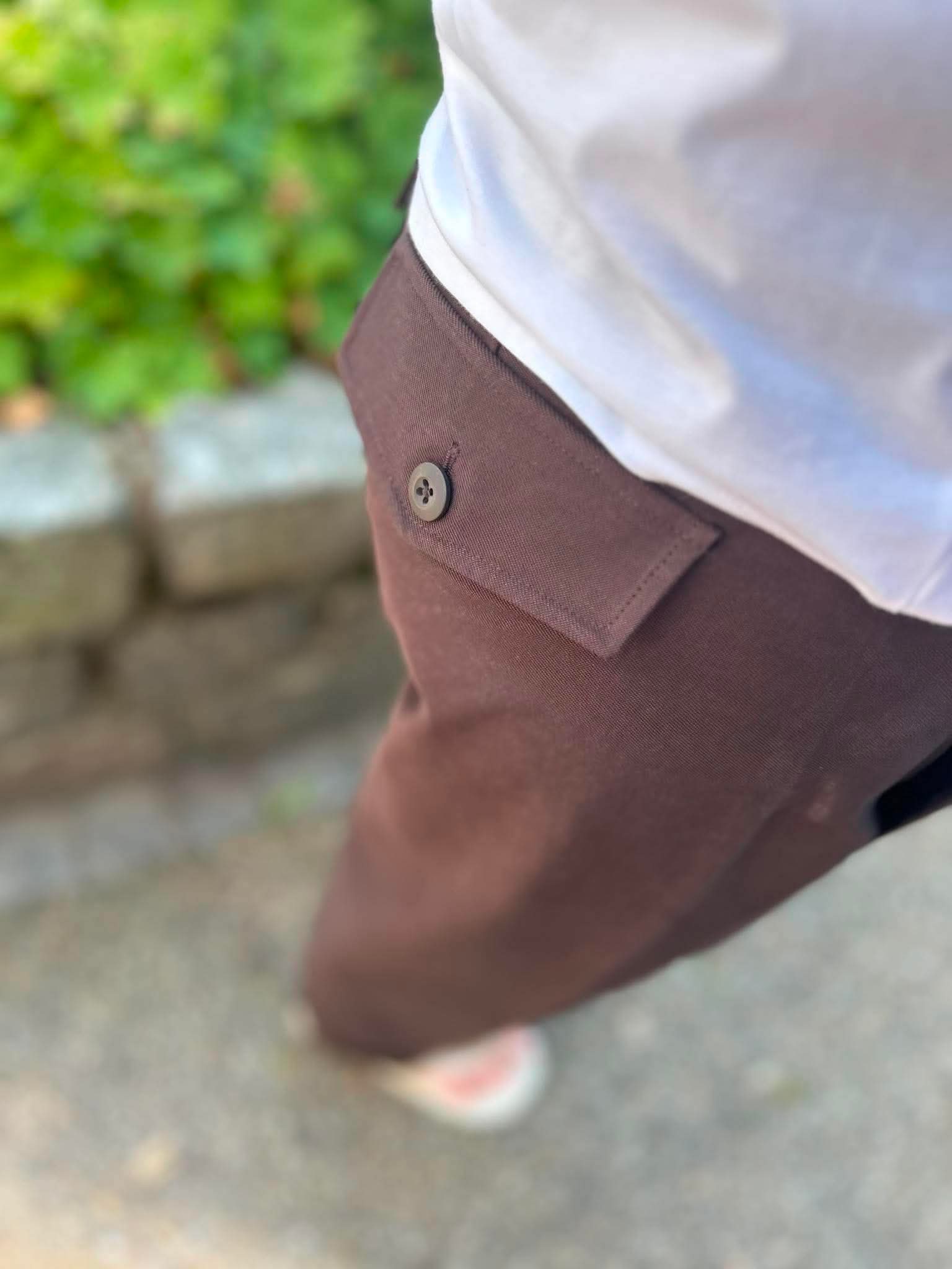 VMSOFIA Trousers - Chocolate Torte
